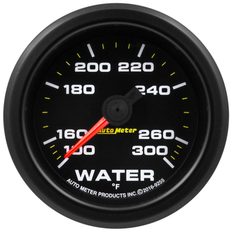 Autometer Extreme Environment 2-1/16in 100-300 Deg Water Temp Gauge Stepper Motor w/Peak & Warn - Burkken Auto Parts