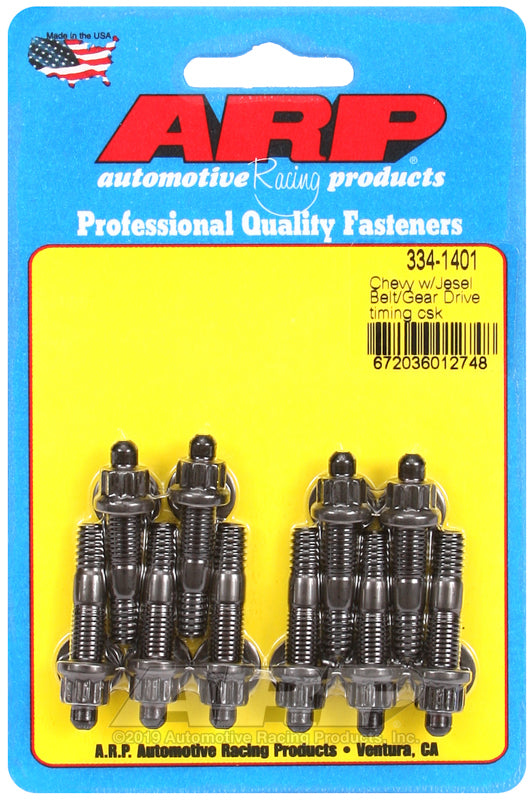 ARP Chevy w/ Jesel Belt or Gear Drive Front Cover Stud Kit - Burkken Auto Parts