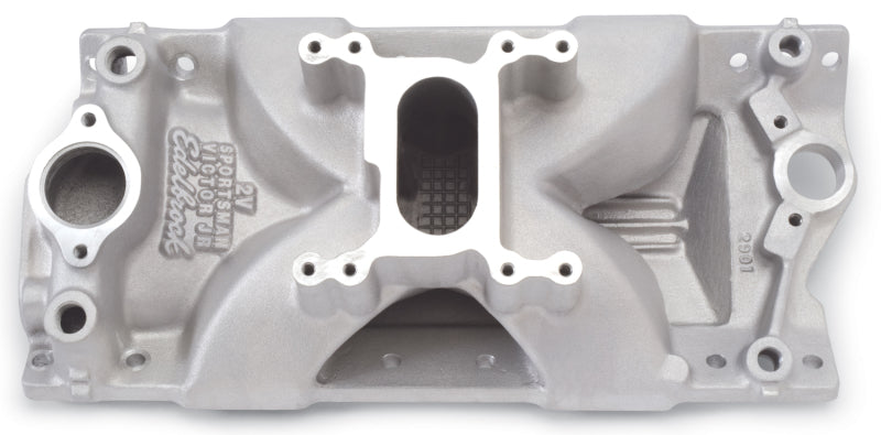 Edelbrock Victor Jr 2Bbl Manifold - Burkken Auto Parts