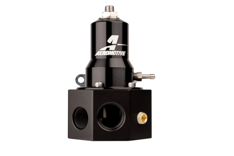 Aeromotive Adjustable Fuel Pressure Regulator 30-120PSI .313 Valve -3x -8 / 1x -10 Inlet -10 Return - Burkken Auto Parts