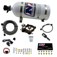 Nitrous Express Ford 2.3L Ecoboost Nitrous Plate Kit w/10lb Bottle - Burkken Auto Parts