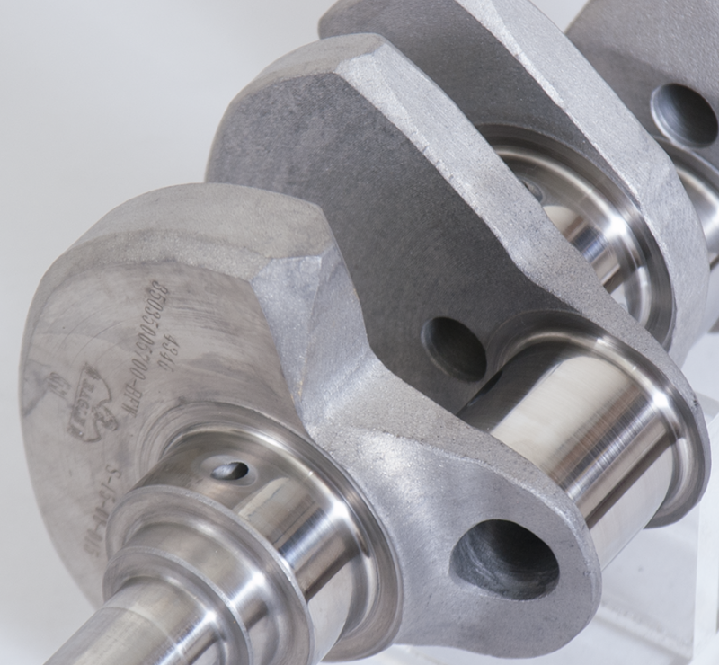 Eagle Chevrolet 350 3.500in Stroke Forged 4340 Featherweight Steel Crankshaft - Burkken Auto Parts