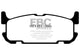 EBC 04-05 Mazda Miata MX5 1.8 (Sports Suspension) Greenstuff Rear Brake Pads - Burkken Auto Parts