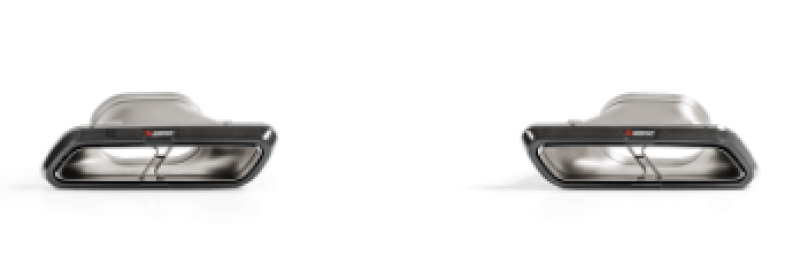 Akrapovic 2018 Mercedes Benz E63 (W213) Evolution Tail Pipe Set (High Gloss Carbon) - Burkken Auto Parts