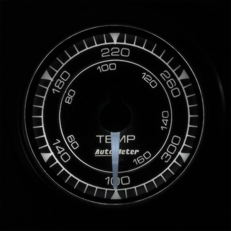 Autometer Chrono 2-1/16in 140-380 Degree Digital Stepper Motor Temperature Gauge - Burkken Auto Parts