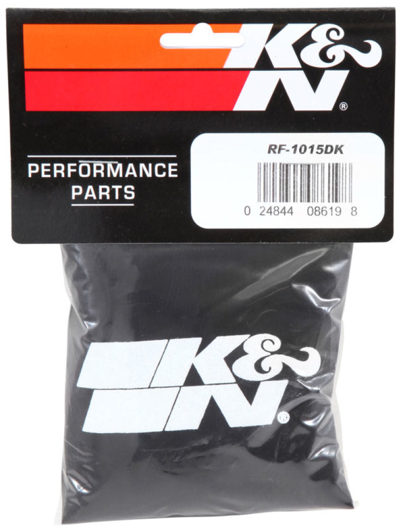 K&N Air Filter Wrap Drycharger - Black - Burkken Auto Parts