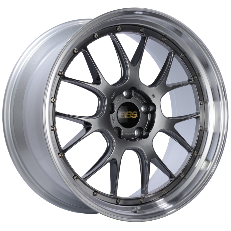 BBS LM-R 21x10 5x120 ET35 Diamond Black Center Diamond Cut Lip Wheel -82mm PFS/Clip Required - Burkken Auto Parts