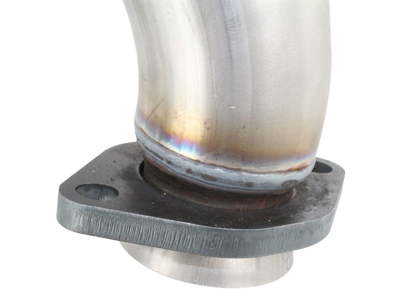 aFe Power Twisted Steel Loop Delete D/P Aluminized Steel 12-18 Jeep Wrangler (JK) V6 3.6L - Burkken Auto Parts