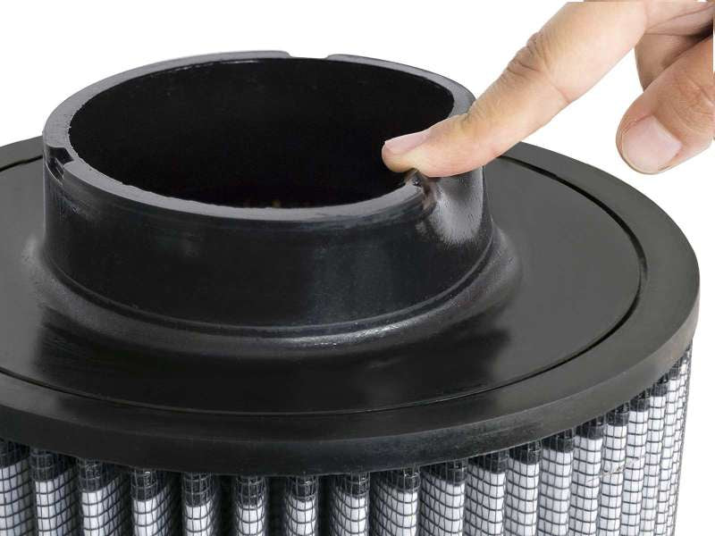 aFe Magnum FLOW Universal Air Filter w/ Pro DRY S Media 4 F x 8-1/2in B x 8-1/2in T x 11in H - Burkken Auto Parts