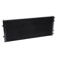 Edelbrock Heat Exchanger Dual Pass Single Row 55 000 Btu/Hr 34In W X 14In H X 2 25In D Black - Burkken Auto Parts