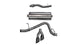Corsa 2015-2020 GMC Yukon XL 1500 5.3L V8 3in Cat-Back Single Side Exit Twin 4in Black Tips - Burkken Auto Parts