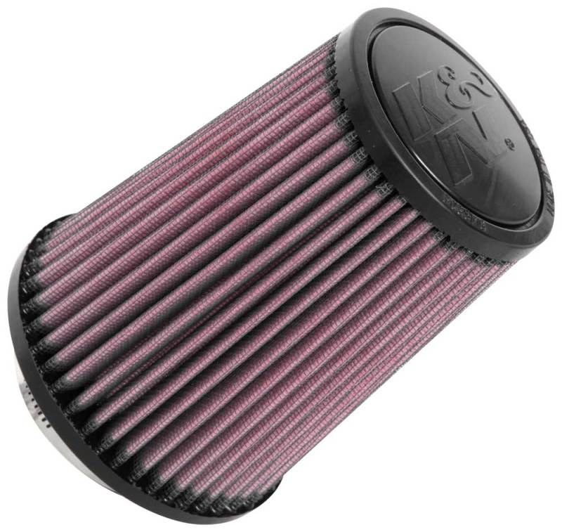 K&N Universal Clamp-On Air Filter 2-3/4in FLG / 4-3/4in B / 3-1/2in T / 5-7/8in H - Burkken Auto Parts