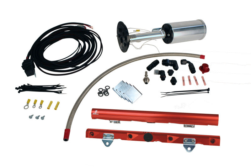 Aeromotive C6 Corvette Fuel System - Eliminator/LS7 Rails/Wire Kit/Fittings - Burkken Auto Parts