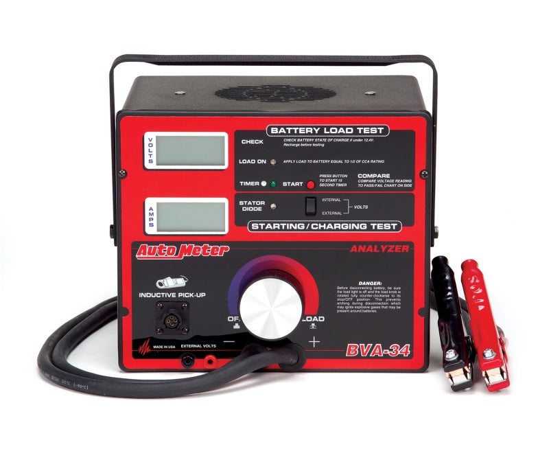 Autometer Charging System Analyzer / Battery Tester - Burkken Auto Parts