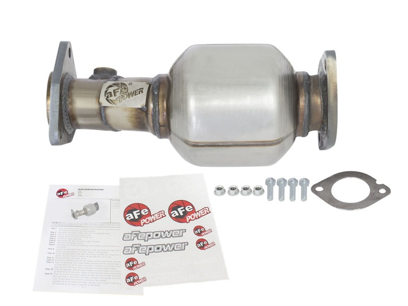 aFe Power Direct Fit Catalytic Converter Replacements Front Left Side 05-11 Nissan Xterra V6 4.0L - Burkken Auto Parts