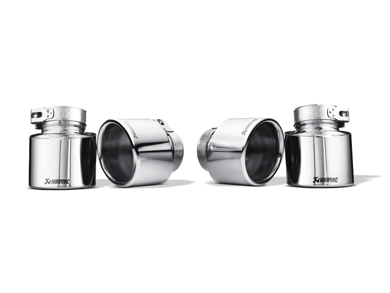 Akrapovic 09-14 BMW X5M (E70) Tail Pipe Set (Titanium) - Burkken Auto Parts