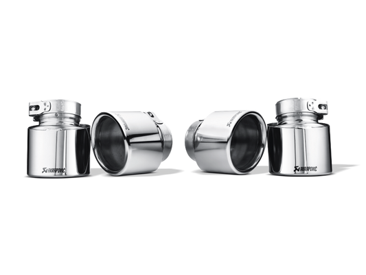 Akrapovic 09-14 BMW X5M (E70) Tail Pipe Set (Titanium) - Burkken Auto Parts