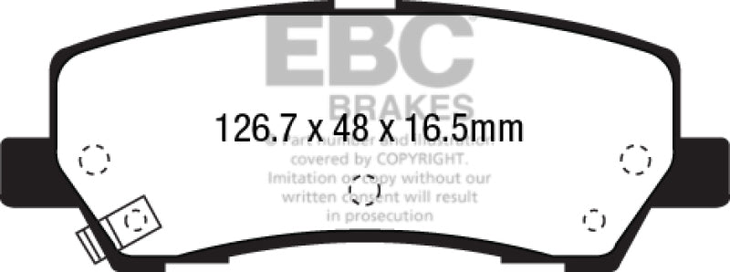 EBC Brakes Greenstuff 2000 Series Sport Pads - Burkken Auto Parts