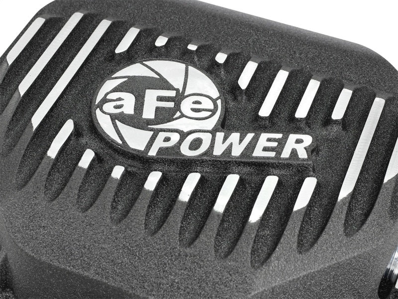 AFE Rear Differential Cover (Black Machined; Pro Series); Dodge/RAM 94-14 Corporate 9.25 (12-Bolt) - Burkken Auto Parts