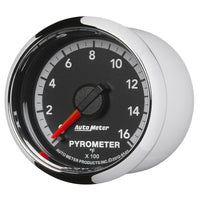 Autometer Gen4 Dodge Factory Match 52.4mm Full Sweep Electronic 0-1600 Deg F EGT/Pyrometer Gauge - Burkken Auto Parts
