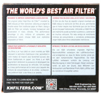 K&N Filter Universal Rubber Filter Oval Tapered 4in Base O/S L x 3.5in Top O/S L x 2.75in H - Burkken Auto Parts