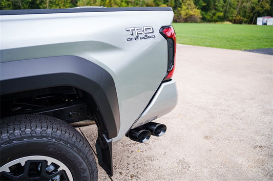 Corsa 24-25 Toyota Tacoma (2.4L Turbo) Sport Cat-Back - 4in Black Tip