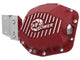 aFe 20-23 Jeep Gladiator JT (Dana M220) Pro Series Rear Differential Cover Red w/ Machined Fins - Burkken Auto Parts