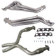 BBK 11-14 Ford Mustang GT 1-3/4 Long Tube Headers w/High Flow Catted Mid Pipe (Silver Ceramic) - Burkken Auto Parts