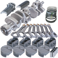 Eagle Chevy LT1 350 1Pc 3.750in Crank 6.000in I-Beam Rods -5cc 4.060in Pistons Rotating Assembly - Burkken Auto Parts