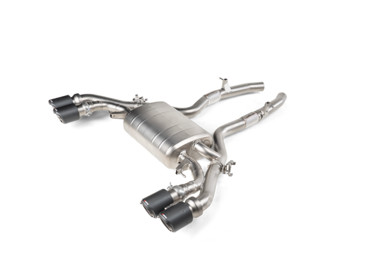 Akrapovic 2022+ BMW X4 M / X4 M Competition (F98) Slip-On Line (Titanium) (Req. Tips) - Burkken Auto Parts