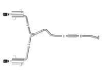 aFe Subaru Forester XT 14-18 H4-2.5L (t) Takeda 2-1/2in to 2-1/4in 304 SS Cat-Back- Black Tip - Burkken Auto Parts