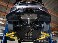 aFe Takeda 2.5in 304SS Axle-Back Exhaust System 17-19 Honda Civic Type R L4-2.0L (t) - Black Tip - Burkken Auto Parts