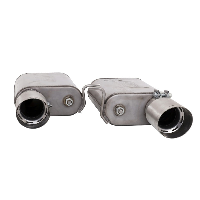 BBK 11-14 Mustang GT VariTune Axle Back Exhaust Kit (Stainless Steel) - Burkken Auto Parts