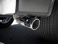aFe Large Bore-HD 4in 409 SS DPF-Back Exh 18-19 Ford F-150 V6-3.0L (td) w/ Polished Tip - Burkken Auto Parts