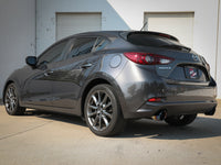aFe Takeda 2-1/2in 304 SS Cat-Back Exhaust w/ Blue Flame Tips 14-18 Mazda 3 L4 2.0L/2.5L - Burkken Auto Parts