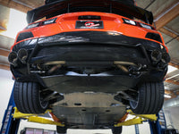 aFe MACH Force-Xp 3in to 2-1/2in 304SS Cat-Back (No NPP) 2020 Chevy Corvette (C8) 6.2L - Carbon Tip - Burkken Auto Parts
