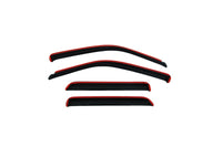 AVS 04-15 Nissan Armada Ventvisor In-Channel Front & Rear Window Deflectors 4pc - Smoke - Burkken Auto Parts
