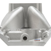 Edelbrock Manifold Chevy BB 9 8 Deck (Short) Super Victor 565 Thick Flange Rect Port Heads - Burkken Auto Parts