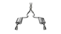 Corsa 2015-2017 Ford Mustang GT 5.0 3in Cat Back Exhaust Polish Dual Tips (Sport) - Burkken Auto Parts