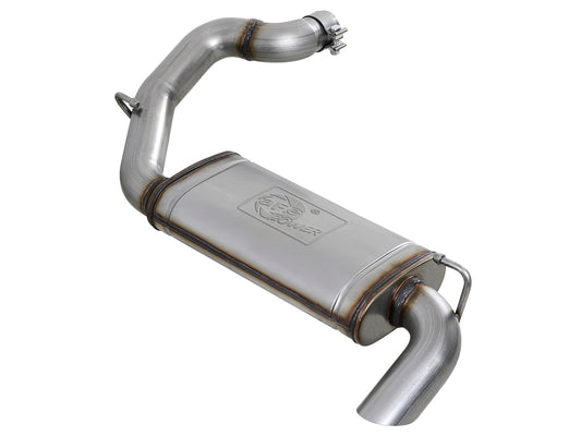 aFe MACH Force-Xp Hi-Tuck 3in 409 SS 18-20 Jeep Wrangler JL 2.0/3.6 Axle-Back Exhaust - Burkken Auto Parts