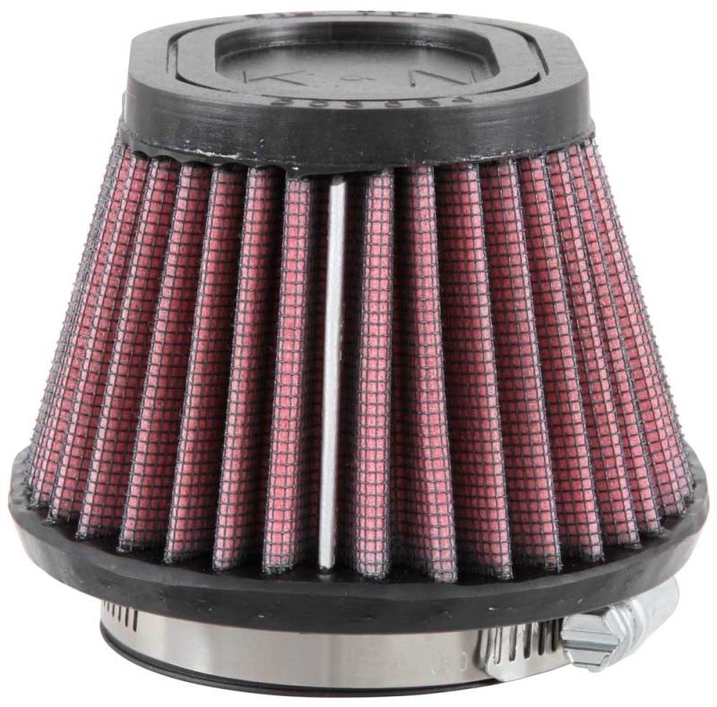 K&N Filter Universal Rubber Filter 2 7/16 inch Flange 4.5x3.75 inch Base 3.5x2.5 inch Top 2.75 inch - Burkken Auto Parts