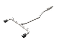 aFe Takeda 2-1/2in 304 SS Cat-Back Exhaust w/ Black Tips 14-18 Mazda 3 L4 2.0L/2.5L - Burkken Auto Parts