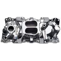 Edelbrock Performer Manifold Polished - Burkken Auto Parts