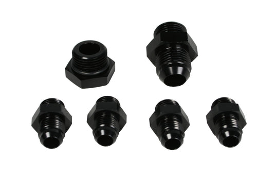 Aeromotive A4 Regulator Fitting Kit (for two (2) carbs) (4) AN-06/(1) AN-10/(1) AN-10 Plug) - Burkken Auto Parts