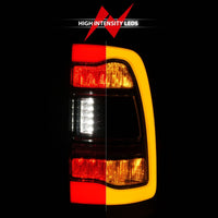 ANZO 09-18 Dodge Ram 1500 Sequential LED Taillights Smoke Black w/Switchback Amber Signal - Burkken Auto Parts