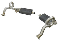 aFe MACHForce XP 13-15 Porsche Cayman S/Boxster S (981) H6-3.4L 2-2.5in. SS Cat-Back Exhaust System - Burkken Auto Parts