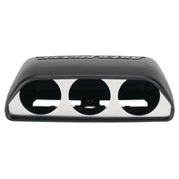 Autometer 08-11 Dodge Challenger Black Triple Dash Pod - Burkken Auto Parts