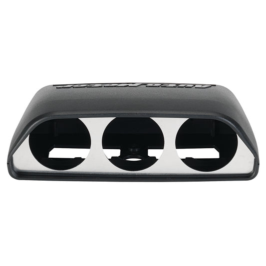 Autometer 08-11 Dodge Challenger Black Triple Dash Pod - Burkken Auto Parts