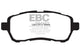 EBC 10+ Mazda 2 1.5 Greenstuff Front Brake Pads - Burkken Auto Parts