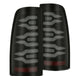 AlphaRex 99-06 Chevrolet Silverado/99-06 GMC Sierra LUXX-Series LED Tail Lights - Black - Burkken Auto Parts